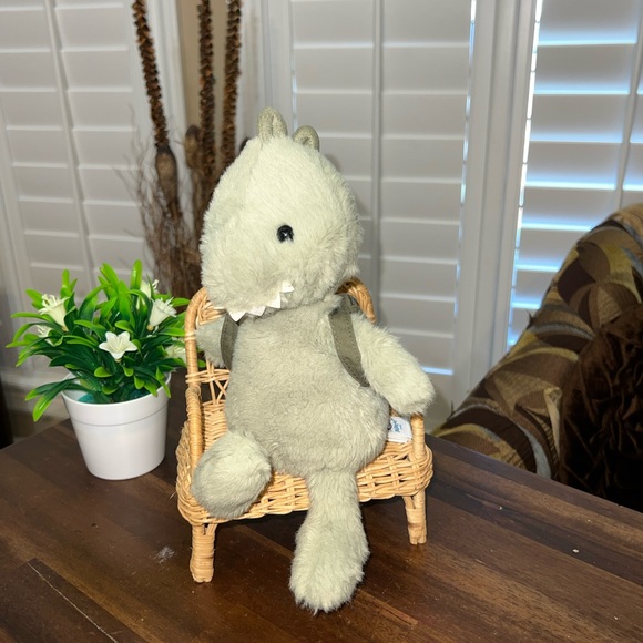 Jellycat Toys Jellycat Green Backpack Dino Plush Stuffed Animal 75